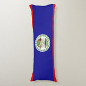 ベリーズ国旗 ボディピロー (正面縦)