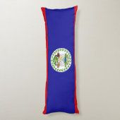 ベリーズ国旗 ボディピロー (裏面 (縦))