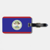 ベリーズ国旗 ラゲッジタグ (裏面横)