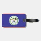 ベリーズ国旗 ラゲッジタグ (裏面横)