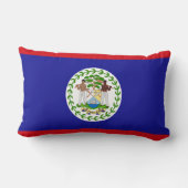 ベリーズ国旗 ランバークッション (裏面)