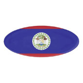 ベリーズ国旗 名札 (正面)