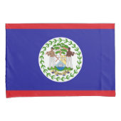 ベリーズ国旗 枕カバー (正面右)