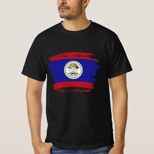 ベリーズ国旗 Tシャツ (正面)