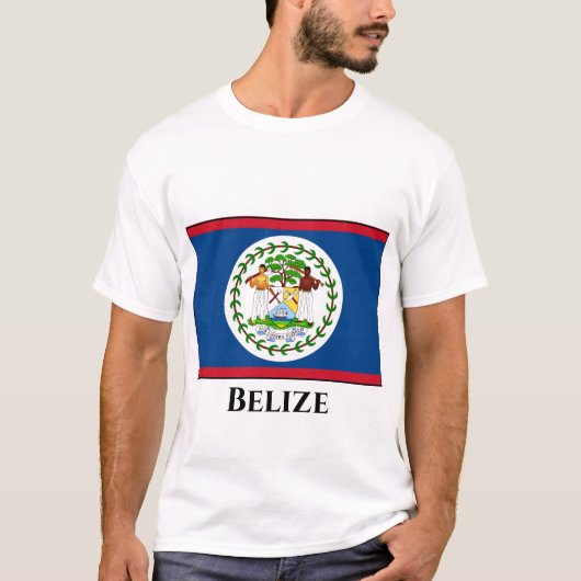 ベリーズ国旗 Tシャツ (正面)