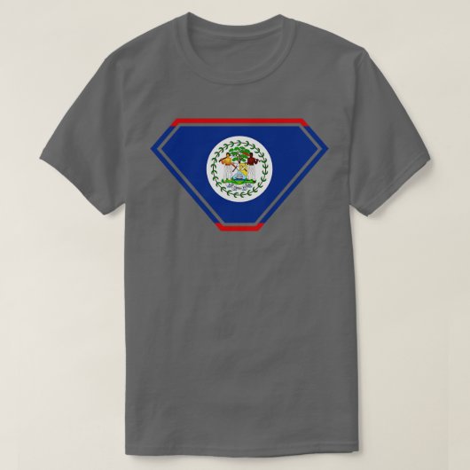 ベリーズ権限を持つ Tシャツ (デザイン正面)