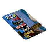 ベリーズ熱帯ビーチブルー海旅行写真 マグネット (右側)