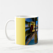 ベリーズ熱帯旅行写真 コーヒーマグカップ (左)