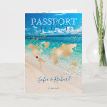 ベリーズ結婚の目的地パスポートマップQRコード