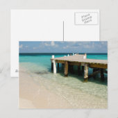 ベリーズ、カリブのシー、ゴフカイエ。小さな島 ポストカード (正面/裏面)