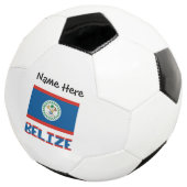 ベリーズ ベリーズ国旗 オーダーメイド サッカーボール (3/4)