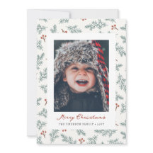 ベリーズ・ボタニカル・クリスマスカード