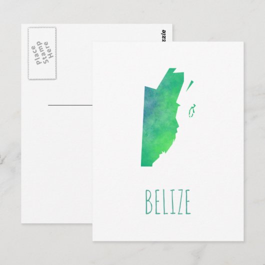 ベリーズ ポストカード (正面/裏面)