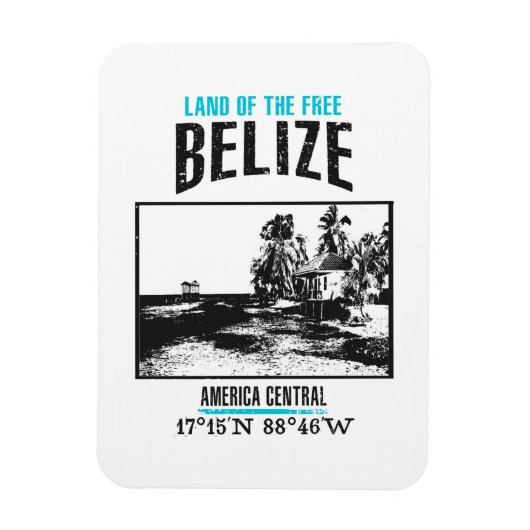 ベリーズ マグネット (縦)