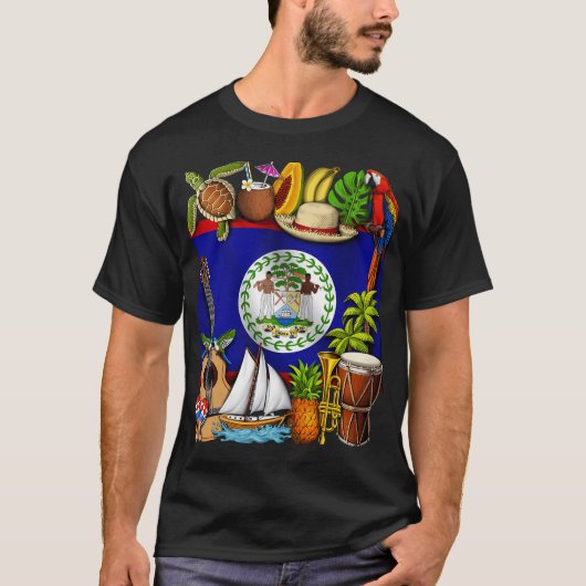 ベリーズ Tシャツ (正面)