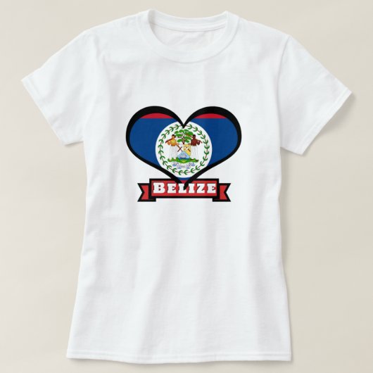 ベリーズ Tシャツ (デザイン正面)