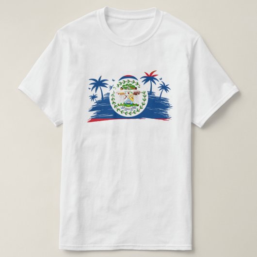 ベリーズ Tシャツ (デザイン正面)