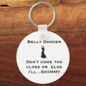 ベリーダンサーのキーホルダー キーホルダー (正面)