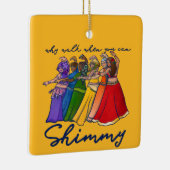 ベリーダンサーのシムが出来る時に歩く理由 セラミックオーナメント (右)