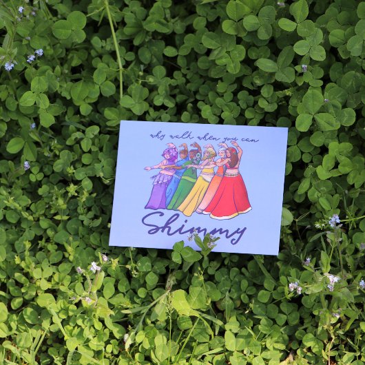 ベリーダンサーのシムが出来る時に歩く理由 ポストカード