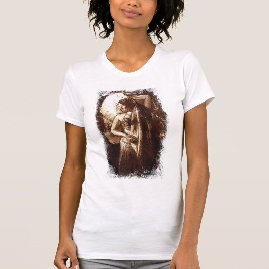 ベリーダンサーのワイシャツ Tシャツ (正面)