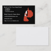 ベリーダンサーの名刺- 100のパッケージ 名刺 (正面/裏面)