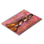 ベリーダンサーアート ノートブック (左側)