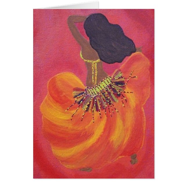 ベリーダンサーカード (正面)