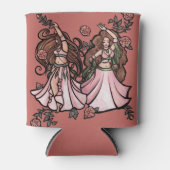 ベリーダンサーバラピンクマウヴバラベリーダンス 缶クーラー (正面)