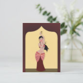 ベリーダンサー中東ダンサー ポストカード (スタンド正面)