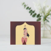 ベリーダンサー中東ダンサー ポストカード (スタンド正面)