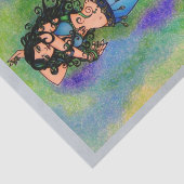 ベリーダンサー誕生日カード 薄葉紙 (詳細)