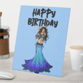 ベリーダンサー誕生日 台座サイン (インサイチュ)
