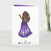 ベリーダンサー カード (裏面)