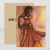 ベリーダンサー シーズンカード (正面/裏面)