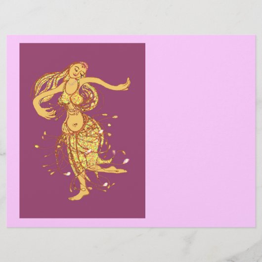 ベリーダンサー チラシ (正面)