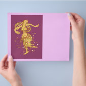 ベリーダンサー チラシ (手)