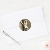 ベリーダンサー ラウンドシール (封筒)