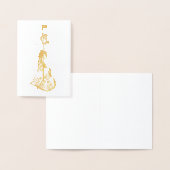 ベリーダンサー 箔カード (ディスプレー)