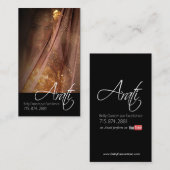 ベリーダンサーI、Bollywoodのヒンディーのファッション 名刺 (正面/裏面)