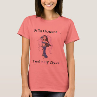 ベリーダンスお尻サークルTシャツ Tシャツ