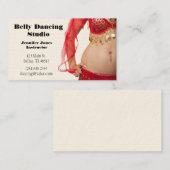 ベリーダンスの名刺 名刺 (正面/裏面)