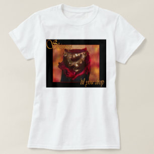 ベリーダンスのTシャツを落とすまで「異常震動させて下さい Tシャツ