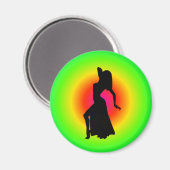 ベリーダンスディバポーズスターバストバーグネット マグネット (正面/裏面)