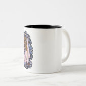 ベリーダンスフェアリーアートベリー踊り妖精 ツートーンマグカップ (正面右)