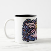 ベリーダンスフェアリーアートベリー踊り妖精 ツートーンマグカップ (左)