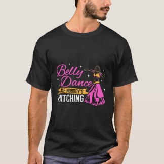 ベリーダンスプロフェッショナルお尻ベリーダンサープロベル Tシャツ