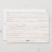 ベリーツイグブルーウッドフォトコラージュ メリークリスマス シーズンカード (裏面)