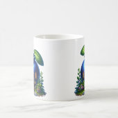 ベリーデライトブルーベリーマグ コーヒーマグカップ (中央)