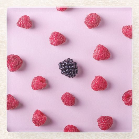 ベリーニース ガラスコースター (正面)